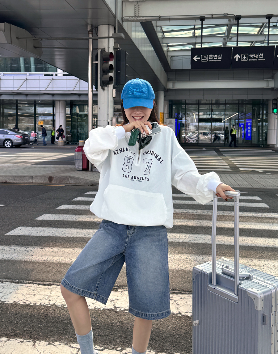 챔스 브이넥 아노락 상세 이미지 9