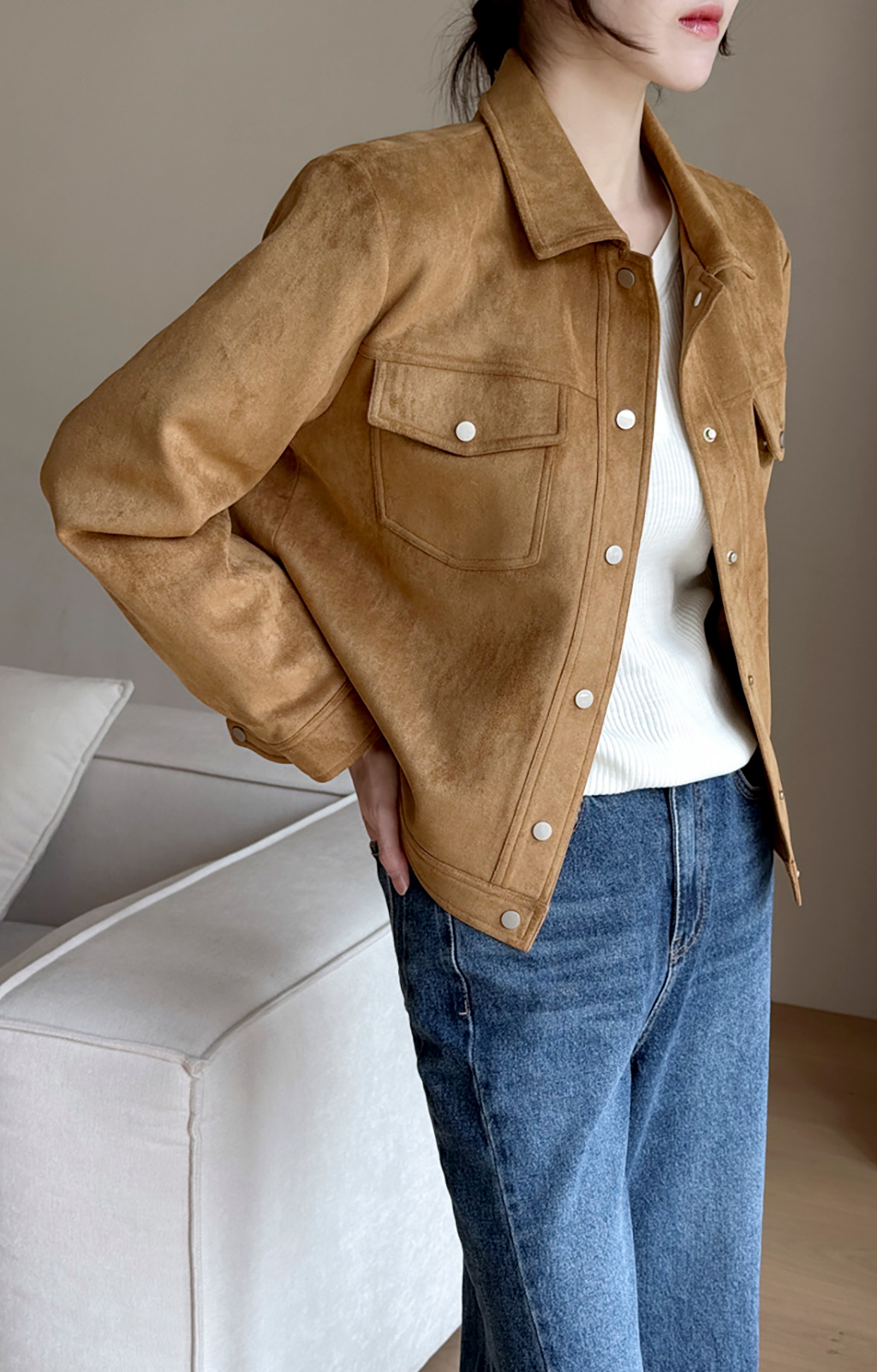 SUEDE JACKET