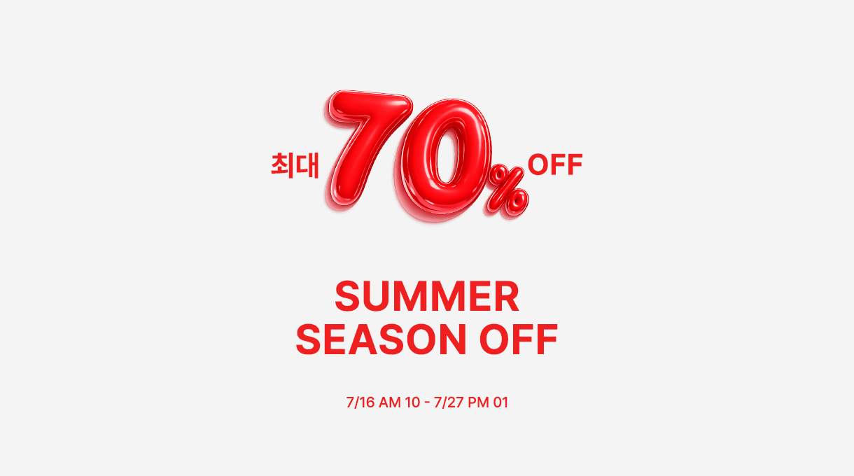SUMMER SEASON OFF ~70%